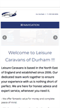 Mobile Screenshot of leisurecaravans.com